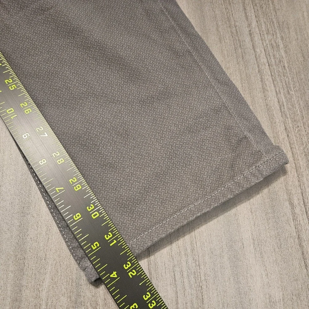 Adriano Goldschmied 32x34(32) The Everett‎ Slim Straight Gray Geometric Pants